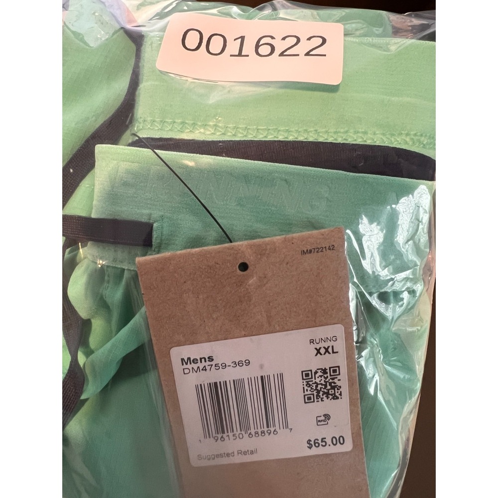 Nike Men's 7" 2 in 1 Lined Running Shorts DM4759 369 Mint Green Size XXL - Picture 7 of 8